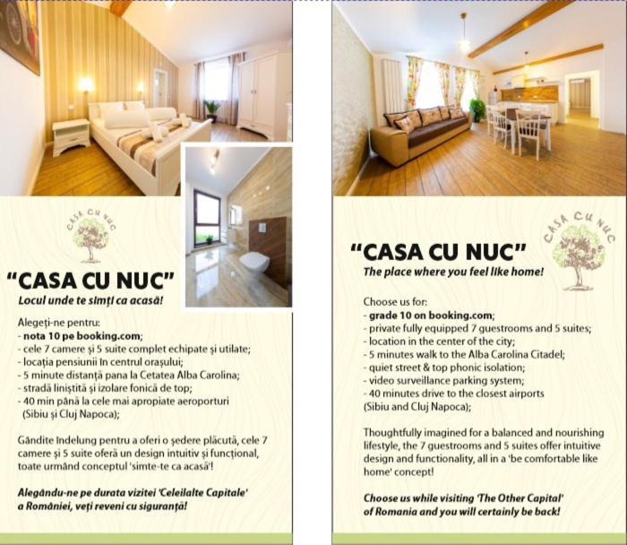 Casa Cu Nuc 호텔 알바루리아 외부 사진